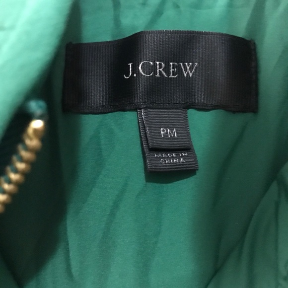 J Crew Excursion Down Vest ☘️ green, petite medium - Picture 2 of 2